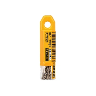 Свердло DeWALT по металу EXTREME INDUSTRIAL COBALT HSS-CO, 2 х 49 х 24 мм, 10 шт (DT4918) зображення 1