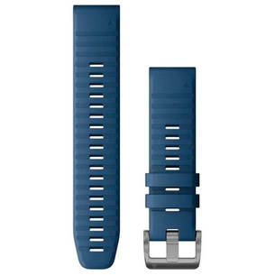 Ремінець до смарт-годинника Garmin quatix 6 22mm QuickFit Captain Blue Silicone (010-12863-21) зображення 1