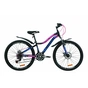Велосипед Discovery 26" KELLY AM DD рама-16" St 2020 чорно-малиновий з блакитним (OPS-DIS-26-260) - зменшене зображення 1
