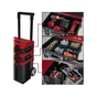 Ящик для інструментів Einhell E-Case Tower, 1 кейс S-F, 1 кейс S-F з вкладишем Grid Foam Set, 1 кейс L з колесами (4540015) - зменшене зображення 7