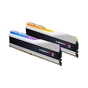 Модуль пам'яті для комп'ютера DDR5 32GB (2x16GB) 6600 Trident Z5 RGB Silver G.Skill (F5-6600J3440G16GX2-TZ5RS) - зменшене зображення 2
