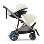 Коляска Cybex eGazelle S TPE Seashell Beige (524000541) - зменшене зображення 7