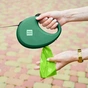 Повідець для собак WAUDOG R-leash з контейнером для пакетів S до 12 кг 3 м зелений (262718) - зменшене зображення 8