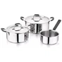 Набір посуду MasterPro Foodies collection 2 каструлі та ківш 16/20/24 см (BGEU-5539) - зменшене зображення 1