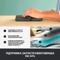 Клавіатура Logitech ERGO K860 Bluetooth/Wireless UA Black (920-010108) - зменшене зображення 4