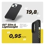 Чохол до мобільного телефона Armorstandart LikeCarbon MagCase Apple iPhone 15 Plus Black (ARM69292) - зменшене зображення 4
