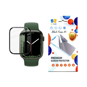 Скло захисне Drobak Apple Watch Series 9 45mm Black Frame A+ (323211) изображение 1