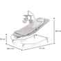 Крісло-гойдалка Kinderkraft Felio 2 Stone Grey (5902533921119) - уменьшенное изображение 12