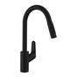 Змішувач Hansgrohe Focus M41 KM240, чорний матовий (31815670) - зменшене зображення 1