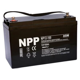 Батарея до ДБЖ NPP 12В 100 Ah (NP12-100) зображення 1