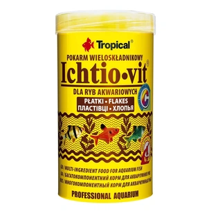 Корм для риб Tropical Ichtio-vit у пластівцях 250 мл (5900469770047) зображення 1