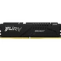 Модуль пам'яті для комп'ютера DDR5 16GB 6800 MHz Beast Black Kingston Fury (ex.HyperX) (KF568C34BB-16) - зменшене зображення 1