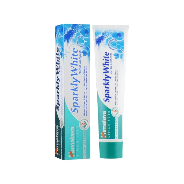 Зубна паста Himalaya Herbals комплексний догляд для сяючої білизни 75 мл (8901138825591) - зображення 1