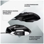 Мишка Logitech G502 X USB + ігрова поверхня G240 Black (991-000489) - зменшене зображення 10