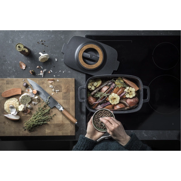 Каструля Fiskars Norden чавунна прямокутна 5 л (1026567) - picture 9