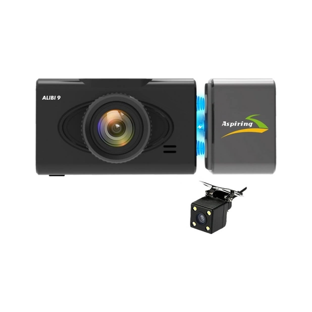 Відеореєстратор Aspiring Alibi 9 GPS, 3 Cameras, Speedcam (Aspiring Alibi 9 GPS, 3 Cameras, Speedcam) - picture 5
