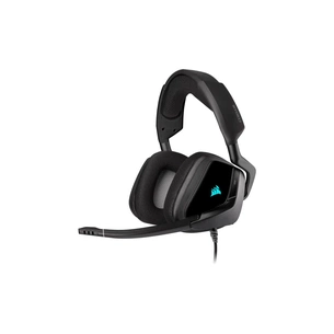 Навушники Corsair Void RGB Elite USB Premium with 7.1 Surround Sound Carbon (CA-9011203-EU) зображення 1