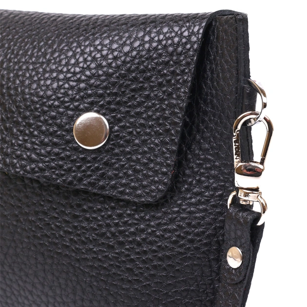 Косметичка Shvigel Шкіряна тревел Чорна (16416) - зображення 3