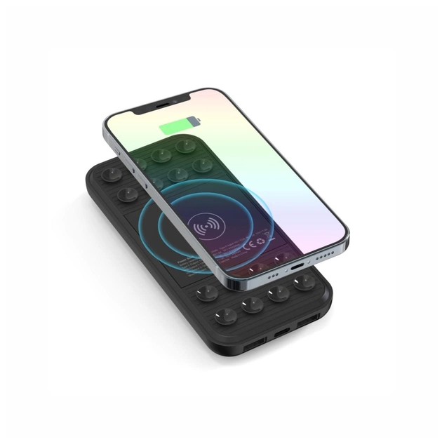 Батарея універсальна TheGeneral 10000mah ChargeMate, PD/QC/22.5W, wireless charging 15W (40010919-01) - зображення 1