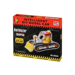 Конструктор Same Toy Inteligent DIY Model Car Бульдозер 106 ел. (58035Ut) зображення 1
