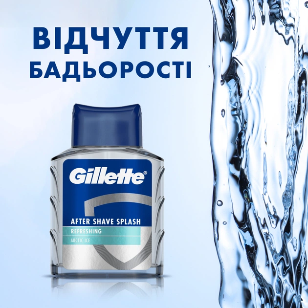 Набір косметики Gillette Series Піна для гоління Для чутливої шкіри 200 мл + Лосьйон після гоління Освіжаючий 100 мл (8700216617086) - picture 10