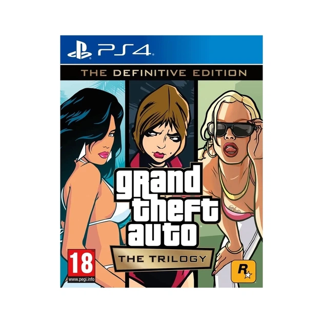 Гра Sony Grand Theft Auto: The Trilogy – The Definitive Edition [PS4, (5026555430920) - зображення 1