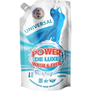 Гель для прання Power De Luxe Універсальний 1 кг (4260637720863) зображення 1