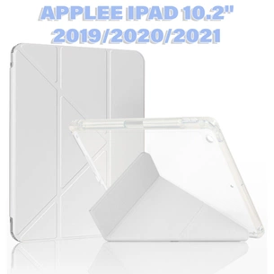 Чохол до планшета BeCover Ultra Slim Origami Transparent Apple Pencil Apple iPad 10.2 2019/2020/2021 Gray (711099) зображення 1