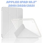 Чохол до планшета BeCover Ultra Slim Origami Transparent Apple Pencil Apple iPad 10.2 2019/2020/2021 Gray (711099) - зменшене зображення 1