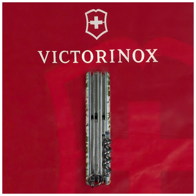 Ніж Victorinox Huntsman Army 91 мм Піксель (1.3713.3_W3940p) - зображення 8