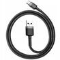 Дата кабель USB 3.1 AM to USB-C 0.5m 3A gray-black Baseus (CATKLF-AG1) - уменьшенное изображение 1