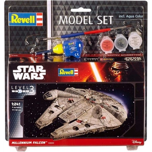 Збірна модель Revell Зіркові війни Космічний корабель Millennium Falcon 1:241 (63600) зображення 1