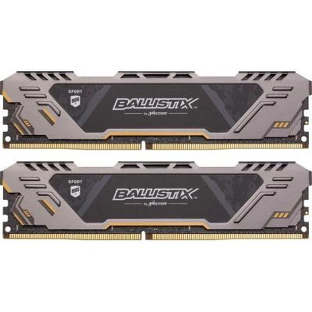 Модуль пам'яті для комп'ютера DDR4 16GB (2x8GB) 3000 MHz Ballistix Sport AT Micron (BLS2C8G4D30CESTK) - зображення 1