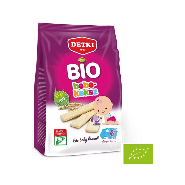 Дитяче печиво Detki BIO 180 г (1189004) - зображення 1
