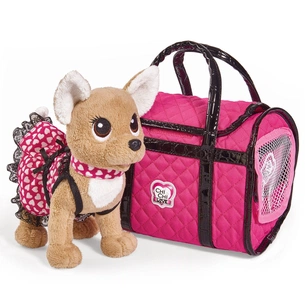 М'яка іграшка Simba Chi Chi Love Чихуахуа Фешн Париж у вбранні, що світиться в темноті (5893123) зображення 1