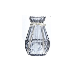 Ваза Viva Berryl 18 см Димчато-сіра (6841698) зображення 1