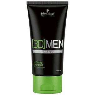 Гель для волосся Schwarzkopf Professional [3D]MEN сильної фіксації 150 мл (4045787263831) зображення 1