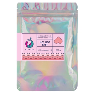 Скраб для тіла Mermade Hot Hot Baby Антицелюлітний зігріваючий 200 г (4820241302499) зображення 1