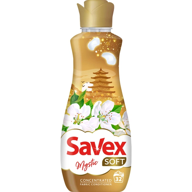 Кондиционер для белья Savex Soft Mystic 800 мл (3800024048951) - изображение 1