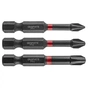 Набір біт Graphite ударні 3 од., 1/4", PH1/2/3 x 50мм, сталь S2 (56H543) - зменшене зображення 1