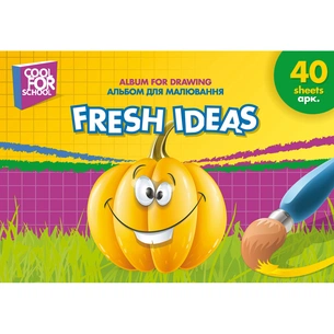 Альбом для малювання Cool For School на пружині, 40 аркушів (CF60904-01) зображення 1