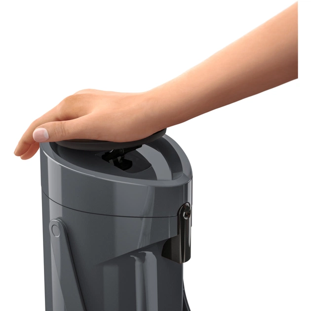 Термос Tefal Ponza Pump, 1.9л, пластик, скло, чорний (K3140114) - изображение 6