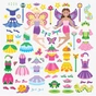 Набір для творчості Melissa&Doug Багаторазові наклейки Феї (MD19414) - зменшене зображення 5