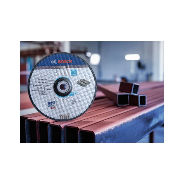 Круг відрізний Bosch Standard, 230х22.23мм, по металу (2.608.619.776) - picture 3