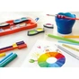 Акварельні фарби Faber-Castell CONNECTOR "Скріплюй разом" 12 кольорів з кроючими білилами, (125030) (32267) - зменшене зображення 9