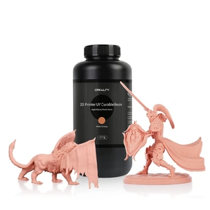 Фотополімерна смола Creality Resin, High Fidelity Model, 1кг, orange (3302020093) зображення 1