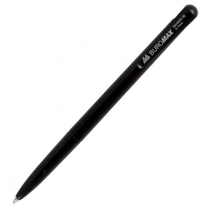 Ручка кулькова Buromax retractable JOBMAX, 0.7 мм, black (BM.8205-02) зображення 1