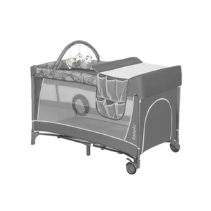 Дитячий манеж Lionelo Flower Grey Stone (LO-FLOWER GREY STONE) изображение 1