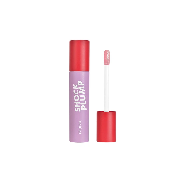 Блиск для губ Pupa Shock Plump Lip Gloss 002 - Baby Doll (8011607398706) - picture 1