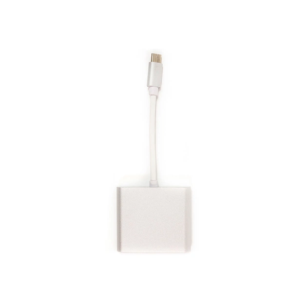 Перехідник USB C-Type - HDMI/USB PowerPlant (KD00AS1306) - зображення 4